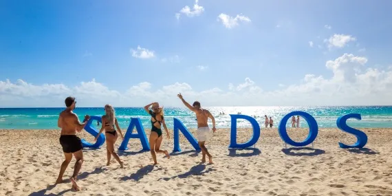 Sandos Playacar — vista al mar